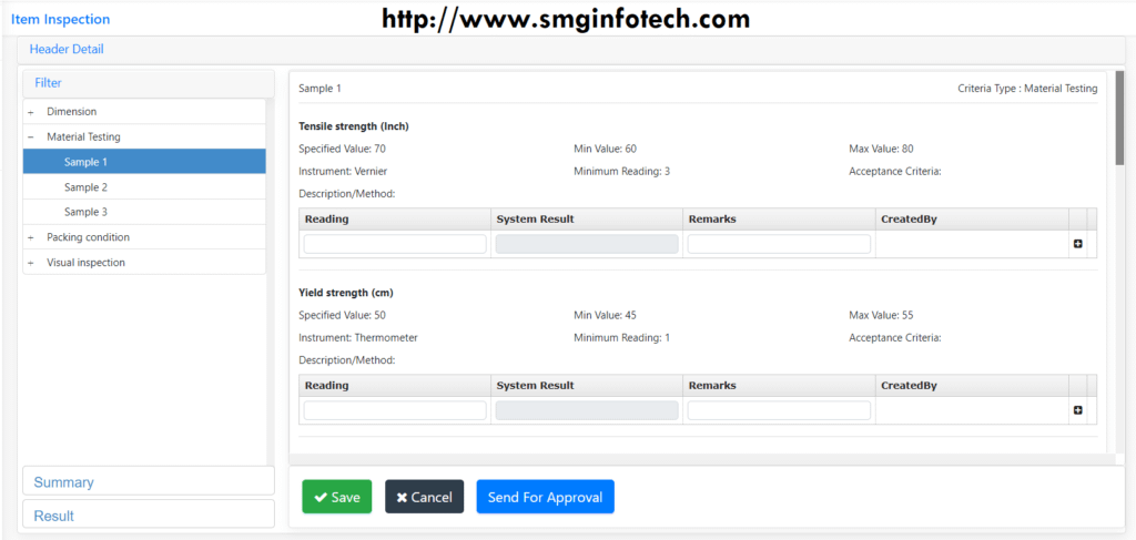 Quality Inspection Software