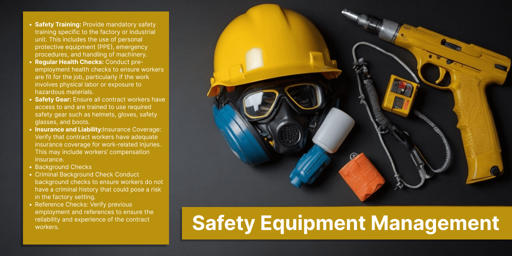 Safety Equipment Management