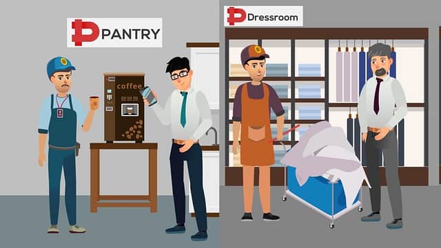 Returnable and non-returnable material