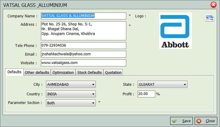 Doors Windows optimization and Quotation