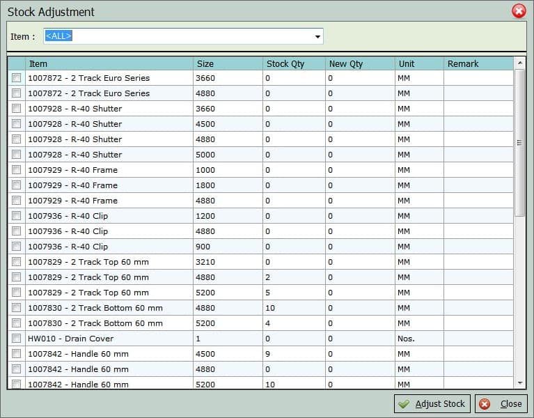 Doors Windows optimization and Quotation