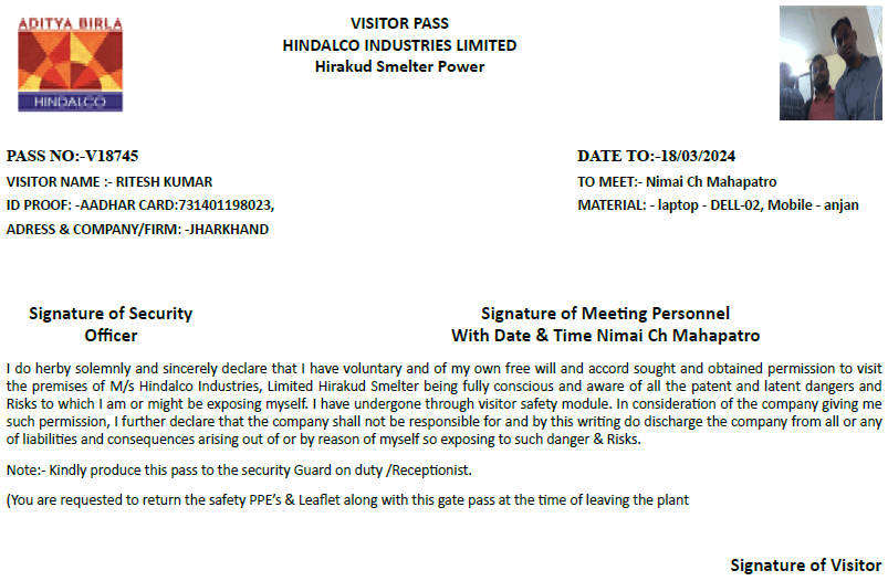 Visitor Pass Format-2