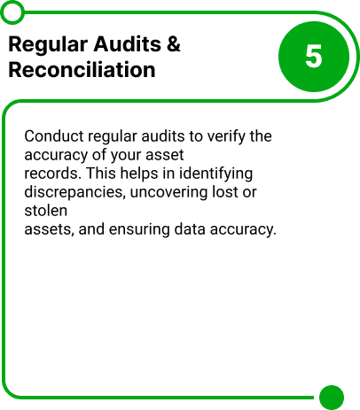 Regular Audits &  Reconciliation